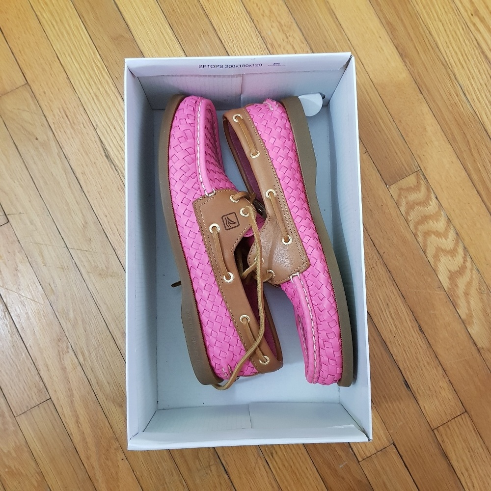 Pink topsiders Passion for the Sea loafers